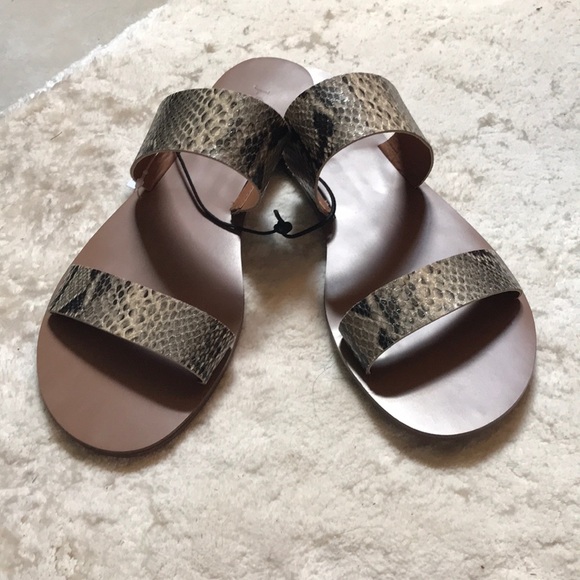 J. crew python sandals - Picture 1 of 3
